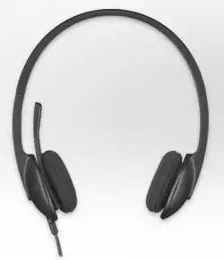 LOGITECH H340 Corded Headset - BLACK - USB