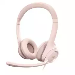LOGITECH H390 Corded Headset - ROSE - USB