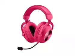 LOGITECH G PRO X2 LIGHTSPEED Wireless Gaming Headset - Blue Mic - MAGENTA