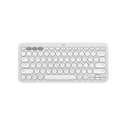 LOGITECH K380S Bluetooth Keyboard - TONAL WHITE - US INT'L