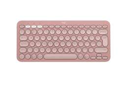 LOGITECH K380S Multi-Device Bluetooth Keyboard - TONAL ROSE - US INT'L