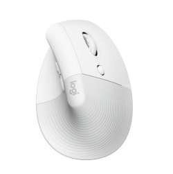 LOGITECH Lift for MAC Vertical Ergonomic Mouse - OFF-WHITE/PALE GREY
