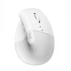 LOGITECH Lift for MAC Vertical Ergonomic Mouse - OFF-WHITE/PALE GREY