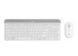 LOGITECH MK470 Slim Wireless Combo - OFF-WHITE - US INT'L
