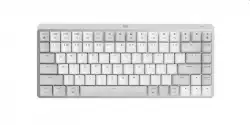 LOGITECH MX Mechanical Mini for MAC Bluetooth Illuminated Keyboard - PALE GREY - US INT'L - TACTILE
