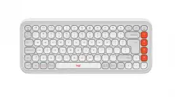 LOGITECH POP ICON KEYS - OFF WHITE - US INT'L - BT  - INTNL-973