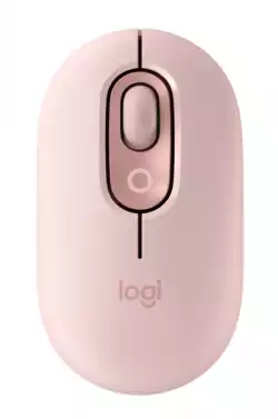 LOGITECH POP Mouse with emoji - ROSE - BT  - EMEA28i-935 - FY25,TERRA