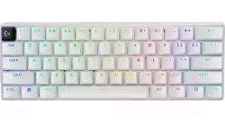 LOGITECH G PRO X 60 LIGHTSPEED Wireless Gaming Keyboard (Tactile) - WHITE - US INT'L - 2.4GHZ/BT - EMEA28-935 - TACTILE SWITCH