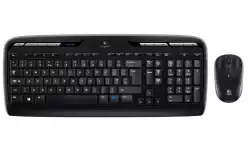 LOGITECH MK330 Wireless Combo - BLACK - US INT'L