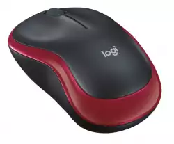 LOGITECH M185 Wireless Mouse - RED - EWR2
