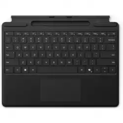Microsoft Surface Pro Signature Keyboard ONLY Eng Intl CEE Hdwr Commercial Black, With Pen Storage & Charging