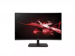 Монитор Acer ED270Xbiipx, 27" Curved 1500R VA, Anti-Glare, ZeroFrame, FreeSync, 1ms(VRB), 4000:1, 250nits, 1920x1080 FHD, 200Hz, 2xHDMI, DP, Audio out, HDR10 FreeSync Premium, Tilt, Black                          