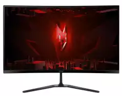 Монитор Acer Nitro ED270RS3bmiipx, 27" Curved 1500R, VA, Anti-Glare, FHD 1920x1080, ZeroFrame, FreeSync Premium, 180Hz, 1ms, 100M:1, 250 cd/m2, 1xDP, 2xHDMI, HDR 10, Speakers 2Wx2, Audio in/out, VESA, Tilt, Acer Display Widget, Black