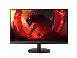 Монитор Acer Nitro KG251QX0biip, 24.5" FHD (1920X1080), VA, 200Hz, 100M:1, 250nits, 2ms/0.5ms(GTG)/1ms(VRB), 99% sRGB, FreeSync, 2xHDMI, DP, BluelightShield, ZeroFrame, Tilt, Vesa, Black, 2Y