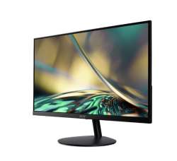 Монитор Acer SA322QUAbmiipx, 31.5" QHD (2560x1440) IPS, ZeroFrame, 75Hz, 1ms (VRB), HDR10, FreeSync,300nits, 2xHDMI, Speakers, DP, Audio Out, VisionCare, Energy Class F, Black, 2Y