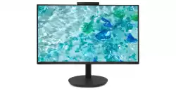 Монитор Acer Vero CB242YD6bmiprcx, 23.8" FHD (1920x1080) IPS, ZeroFrame, 120Hz, 1ms(VRB), 250nits, VGA, HDMI, DP, Speakers, Audio In/Out, Adj.WebCam 5M/Mic array, AdaptiveSync, Energy Efficiency Class B, TCO Black, 3Y Монитор Acer Vero CB242YD6bmiprcx, 23.8" FHD (1920x1080) IPS, ZeroFrame, 120Hz, 1ms(VRB), 250nits, VGA, HDMI, DP, Speakers, Audio In/Out, Adj.WebCam 5M/Mic array, AdaptiveSync, Energy Efficiency Class B, TCO Black, 3Y