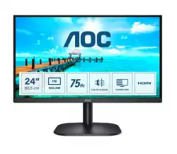 Монитор AOC 24B2XHM2 23.8inch VA FHD 1920x1080 16:9 3000:1 250cd/m2 75Hz 4ms D-Sub HDMI