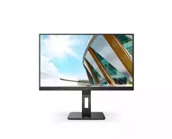 Монитор AOC 24P2QM, 23.8" VA WLED, 1920x1080@@75Hz, 4ms GtG, 300cd m/2, 3000:1, 50M:1 DCR, Adaptive Sync, Low Blue Light, FlickerFree, 2Wx2, Tilt, Height Adjust, Pivot, Swivel, D-SUB, DVI, HDMI, DP, USB hub