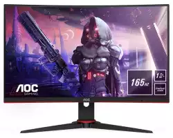 Монитор AOC C24G2AE/BK 23.6inch VA FHD 165Hz 2xHDMI 2xDP VGA Speakers