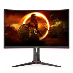 Монитор AOC CQ27G2U/BK 27 Curved 1500R VA, 16:9, WLED, 2560x1440 144Hz , 4ms, 1ms, 250 cd/m2, 3000:1 (80M:1 dynamic), 178/178, sRGB 120 ,