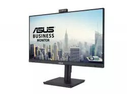 Монитор Asus BE279QFK Video Conferencing ,27", Full HD, IPS, 100Hz, Frameless, Full HD Webcam, Mic Array, Stereo Speakers, Height Adjustable, Ergonomic Design, HDMI, Eye Care, Low Blue Light, Flicker Free, Wall Mountable, Sustainability,Black