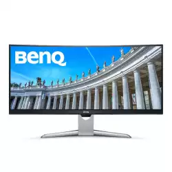 Монитор BenQ EX3501R, 35" VA, 100Hz, 4ms, 3440x1440, 21:9, 100% sRGB, Freesync, 1800R Curve, Flicker-free, LBL, B.I.+, 2500:1, DCR 20M:1, 8 bit, 300 cd/m2, USB Type-C, HDMI x2, DP, USB hub, Height Adj., Tilt, Gray