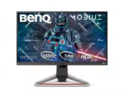 Монитор BenQ MOBIUZ EX2510S, 24.5", IPS, HDRi, 165Hz, 1ms, 1920x1080 FHD, FreeSync Premium,PS5/XboX Series X comp.99% sRGB, HDR10, B.I.+, Light Tuner, Black eQualizer, Color Vibrance, Quick OSD, treVolo Sp.2.5Wx2, 1000:1, 400 cd/m2, 2xHDMI, DP, Height Adj