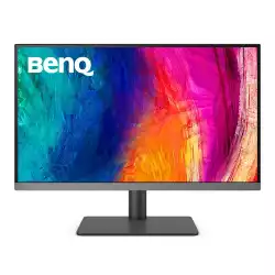 Монитор BenQ PD2706U, 27" IPS LED, 5ms,3840x2160 4K UHD, Designer, AQCOLOR, 95% P3, 99% Rec.709, 99% sRGB, HDR10, B.I., LBL, KVM Switch, ICCsync, CAD/CAM, DualView, 1200:1, 350 cd/m2, HDMI, DP, USB Type-C(65W, DP alt), Speak.2x2.5W, Height Adj.,Swivel,Tilt, Gray