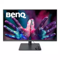 Монитор BenQ PD3205U 32" IPS 4ms 3840x2160 4K, DesignVue Designer Mon,100% sRGB,PIP/PBP,CAD/CAM,Disp Pilot,Flicker-free,LBL,1000:1,20M:1 DCR,10 Bit,250cd/m2,USB C(PowerDelivery 90W),HDMI,DP,miniDP,USB Hub, PIP/PBP,KVM,Card R/W,2x2.5W,HAdj.,Swivel,Pivot,Tilt,Gray