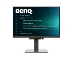 Монитор BenQ RD240Q, 24.1", 2560x1600 WQXGA, Programming, 16:10, 1.07 billions col., HDR10, 1000:1, 20M:1 DCR, 300 cd/m2, HDMI 2.0, DP 1.4, USB-C (90W), Flicker-free, B.I. Gen2, Low Blue Light+, Night Hours Prot., Sp.2W, Height Adj.,Tilt,Swiv, Pivot                          