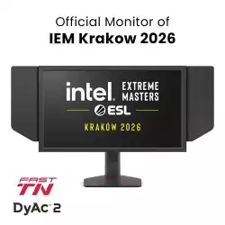 Монитор BenQ ZOWIE XL2586X+, 24.1", 600Hz, FHD FAST TN, For Esports, CS2, Valorant, DyAc 2, Shield, S Switch, Black eQualizer, Color Vibrance, LBL, Flicker-free, K Locker, XL Setting to Share, 3x HDMI (2.1), DP (1.4), 3.5 Jack, Swivel, Tilt, Height adj. 155mm