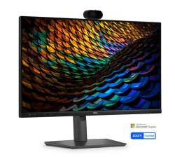 Монитор Dell P2426HEB, 23.8" Conferencing, IPS Anti-Glare, 5ms, 120 Hz, 1500:1, 300 cd/m2, FHD 1920x1080, 99% sRGB, HDMI, Display Port, USB-C Hub, RJ45, Webcam, Mic, Speacers, KVM Switch, PD 90W, Height Adjustable, Pivot, Swivel, Tilt, Black
