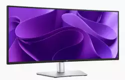 Монитор Dell P3425WE, 34.1" Curved, WQHD AG, IPS, 100 Hz, 21:9, 5ms, 1500:1, 300 cd/m2, (3440x1440 ), 99% sRGB, HDMI, DP, USB-C PD of up to 90W, USB-C Hub, RJ45, PIP, PBP, Height Adjustable, Swivel, Slant, Tilt, Black                          