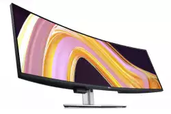 Монитор Dell U4924DW, 49" Curved  Dual QHD, IPS AG, UltraSharp, 5ms, 2000:1, 350 cd/m2, 5120 x 1440, 100% sRGB, HDMI, DP, USB-C hub, RJ45, PD 90W, Speakers, Audio line-out, Height Adjustable, Swivel, Tilt, Black