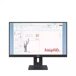 Монитор Lenovo ThinkVision E24-40 23.8" IPS, WLED, 1920x1080, 16:9, 4ms, 100Hz, 250 cd/m2, 1300:1, HDMI, DP, VGA, Speakers 2Wx2, Tilt, Swivel, Pivot, Height Adjust Stand