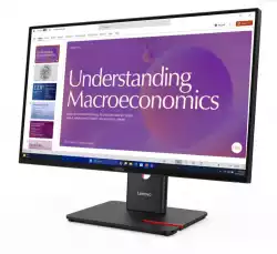Монитор LENOVO ThinkVision T24D-40 23.8inch IPS 16:9 1920x1080 120Hz 250cd/m&sup2;  1500:1 6ms 2xUSB-C 3xUSB-A 1xHDMI 1xDP 99% sRGB eclipse black                          