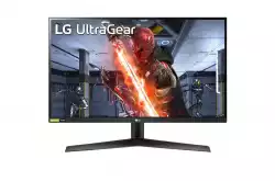 Монитор LG 27GN60R-B, UltraGear, 27" IPS, AG, 1ms GtG, 144Hz, 1000:1, 350cd/m2, Full HD 1920x1080, NVIDIA G-SYNC, Radeon FreeSync, HDR 10, sRGB 99%, HDMI, DisplayPort, Reader Mode, Headphone out, Tilt, Black