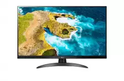 Монитор LG 27TQ615S-PZ, 27.0" IPS, Smart webOS, TV Tuner DVB-T2/C /S2, 1000:1, Mega DFC, 250cd, Full HD (1920 x 1080), Wi-Fi, LAN, AirPlay, HDMI, CI Slot, USB 2.0, Bluetooth, AI Sound, Speakers, Black