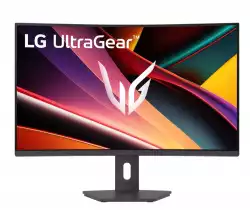 Монитор LG 32G600A-B, 31.5" UltraGear Curved Gaming VA, AG, 1ms, 180Hz, 3000:1, 300cd/m2, QHD (2560x1440), AMD FreeSync, Dynamic Action Sync, HDR 10, sRGB 99%, HDMI, DisplayPort, Tilt, Headphone out,  Black                          