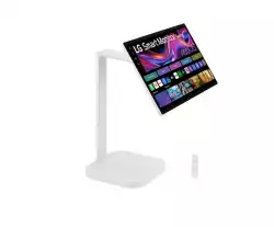 Монитор LG 32U889SA-W, 31.5" IPS, Smart webOS, Touch, Swind, 5ms GtG, 1000:1, 350cd/m2, UHD 4K (3840 x 2160), HDR 10, DCI-P3 95%, 3xUSB Type-C (PD 65W), 2xHDMI, Tilt , Height adjustment, Swivel, Pivot, AirPlay 2, Speacers 5W x 2, LG Switch, White Монитор LG 32U889SA-W, 31.5" IPS, Smart webOS, Touch, Swind, 5ms GtG, 1000:1, 350cd/m2, UHD 4K (3840 x 2160), HDR 10, DCI-P3 95%, 3xUSB Type-C (PD 65W), 2xHDMI, Tilt , Height adjustment, Swivel, Pivot, AirPlay 2, Speacers 5W x 2, LG Switch, White