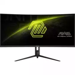 Монитор MSI MAG 342CQR E2 Gaming, 34", 1ms, 180Hz Curve 1500R VA, 3440x1440, AMD FreeSyncPremium, AI Vision, Console Mode, HDR Ready, 300nits AG, 1.07B, 3000:1, 100M:1, DP(1.4a), 2xHDMI(2.0b), Headphone out, Pivot, Heigh Adj., VESA 75, Black, 6.95kg