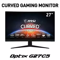 Монитор MSI Optix G27C5 Curved Gaming, 27