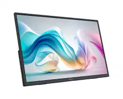 Монитор MSI PRO MP165 E6 Portable, 15.6", 4ms, 60Hz IPS, 1920x1080, EyesErgo, Anti-flicker, Less Blue Light, 250nits AG, 16.7M, 1000:1, 2xType-C(15W), HDMI(2.0b), 2x1W, Tilt, VESA 75, Black, 0.78kg