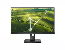 Монитор Philips 242B1G, 23.8" IPS WLED, 1920x1080@@75Hz, 4ms GtG, 250cd m/2, 1000:1, 50M:1 DCR, Adaptive Sync, FlickerFree, LowBlue Mode, 2Wx2, Tilt, Height Adjust, Pivot, Swivel, D-SUB, DVI, HDMI, DP, USB hub