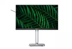 Монитор Philips 24B2G5200, 23.8" IPS WLED, 1920x1080@@100Hz, 4ms GtG, 300cd m/2, 1000:1, 50M:1 DCR, Adaptive Sync, FlickerFree, Blue Light tech., 3Wx2, Tilt, Height Adjust, Pivot, Swivel, D-SUB, HDMI, DP, USB hub
