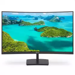 Монитор Philips 271E1SCA, 27" Curved 1500R VA WLED, 1920x1080@@75Hz, 4ms GTG, 250cd/m2, 3000:1, Mega Infinity DCR, FreeSync/Adaptive Sync, FlickerFree, Low Blue Mode, 3Wx2, Tilt, D-SUB, HDMI