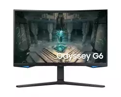 Монитор SAMSUNG 27 cali LS27BG650EUXEN VA 2560x1440 16:9 2xHDMI/1xDP/LAN(RJ45)/2xUSB3.0 1ms(GTG) WiFi/BT speakers curved HAS+PIV 240Hz SMART Gaming
