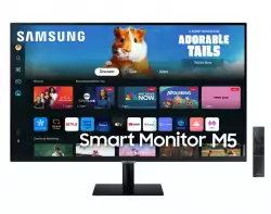 Монитор Samsung 27DM500 27" VA LED, SMART 1920x1080  2xUSB 2.0, 2xHDMI 1.4, Wi-Fi 5, Bluetooth , Speakers, Black Монитор Samsung 27DM500 27" VA LED, SMART 1920x1080  2xUSB 2.0, 2xHDMI 1.4, Wi-Fi 5, Bluetooth , Speakers, Black