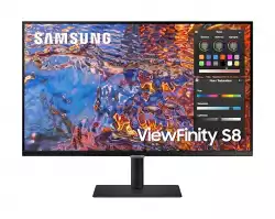 Монитор SAMSUNG LS32B800PXUXEN 32inch 16:9 3840x2160 IPS 5ms QLED HAS Swivel Pivot Tilt HDMI DP USB-C 90W LAN USB3 Hub VESA