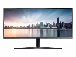 Монитор SAMSUNG LC34H890WGRXEN 34inch Curved WQHD 3440x1440 21:9 3000:1 DP/HDMI/USB Type-C Dock 65w USB hub 3 port Height-adjustable Black